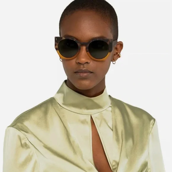 MATT&NAT MULE - LEOPARD ROUND SUNGLASSES - Picture 9 of 11